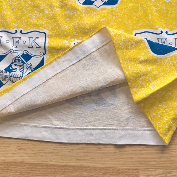 Vintage Deadstock IFK Goteborg Team T-shirt , Size XXL, Single stitch - Picture 6 of 8